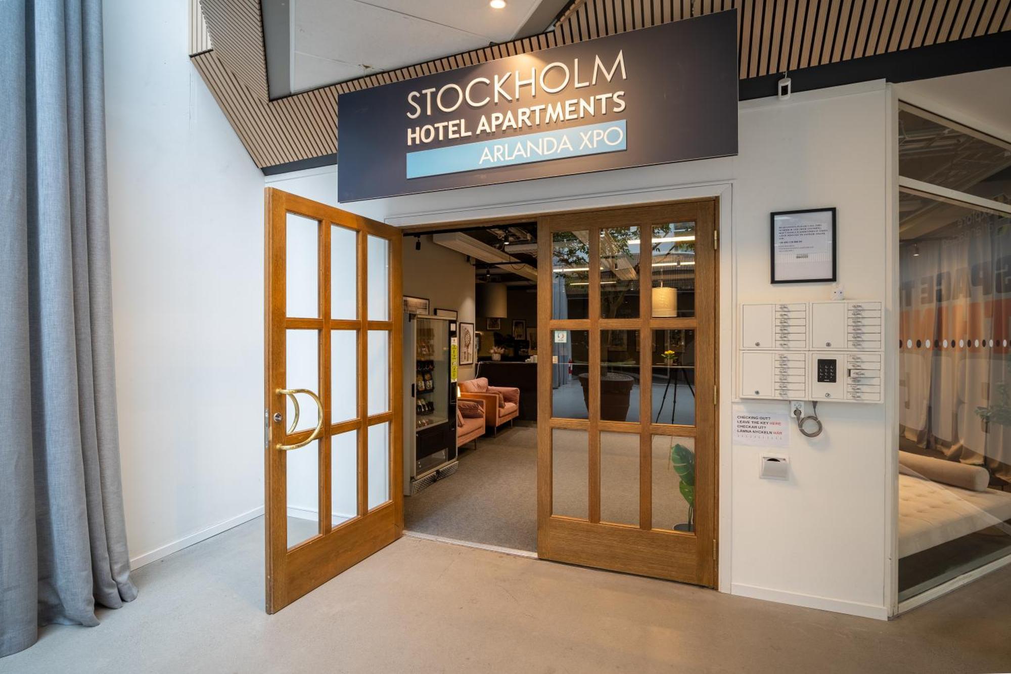 Stockholm Hotel Apartments Arlanda Xpo Ngoại thất bức ảnh